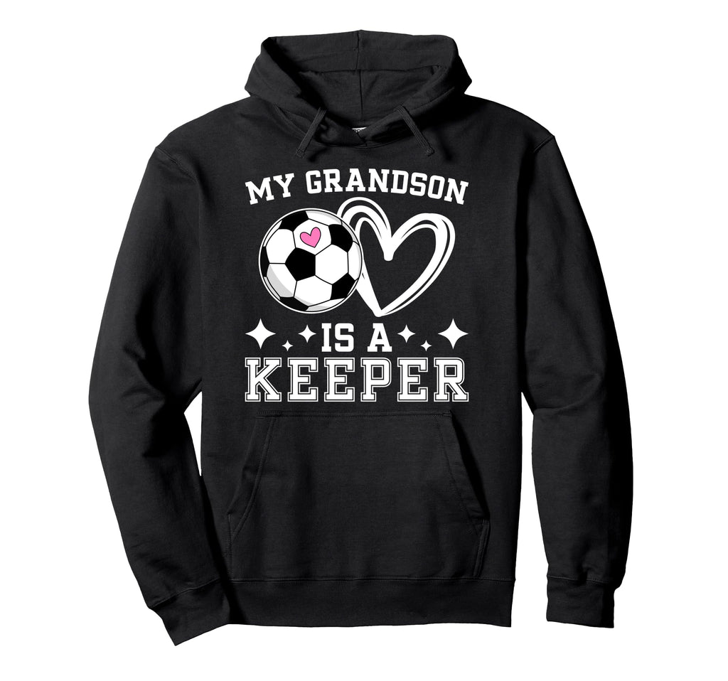 Proud Soccer Keeper Grandma Soccer Goalie Hoodie - Trendy Graphic Unisex