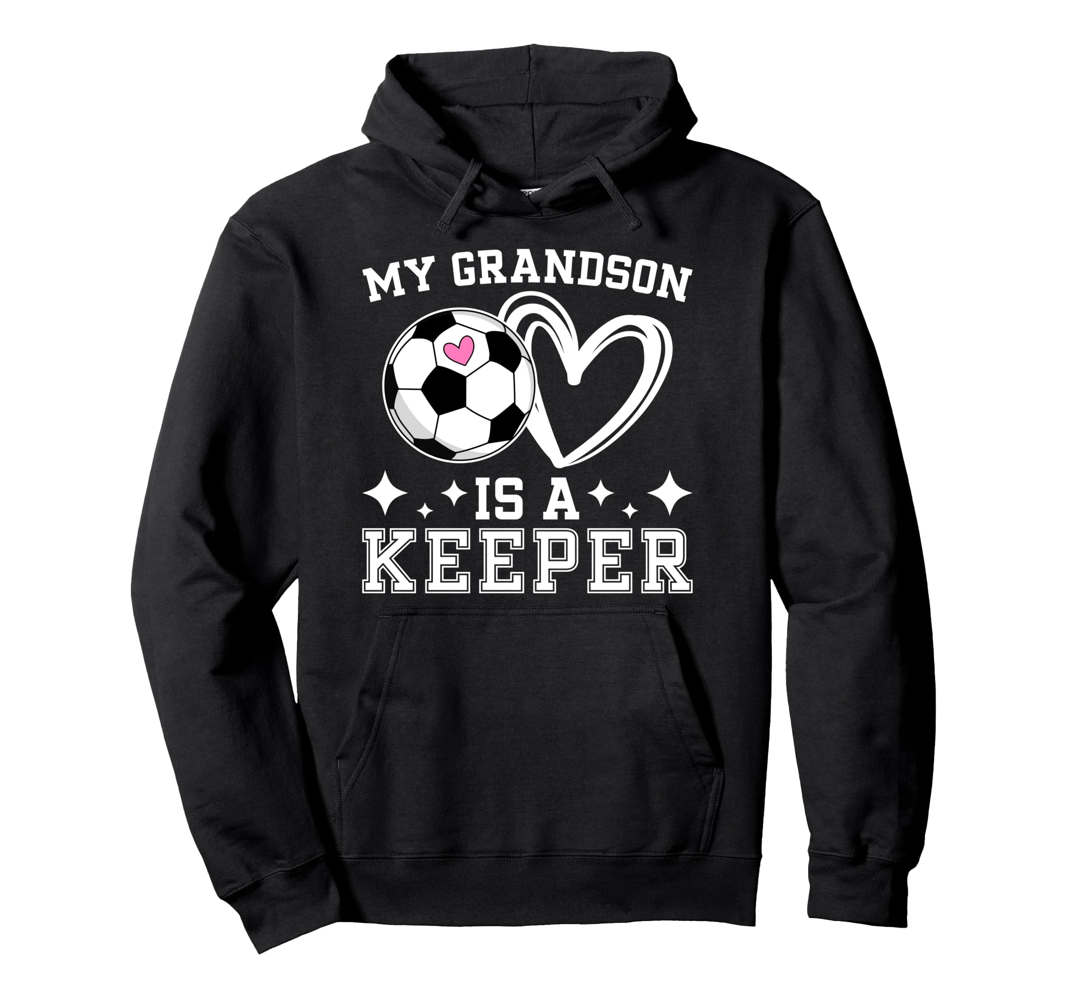 Proud Soccer Keeper Grandma Soccer Goalie Hoodie - Trendy Graphic Unisex