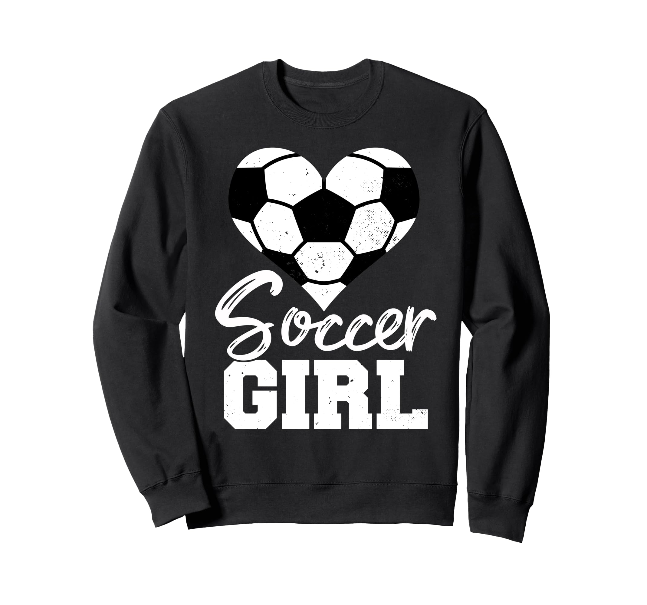Soccer Heart Funny Heartfelt Love Sweatshirt - Trendy Graphic Men Women