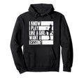 I Know I Play Like Want Lesson Soccer Hoodie - Fun Novelty Design Men Women