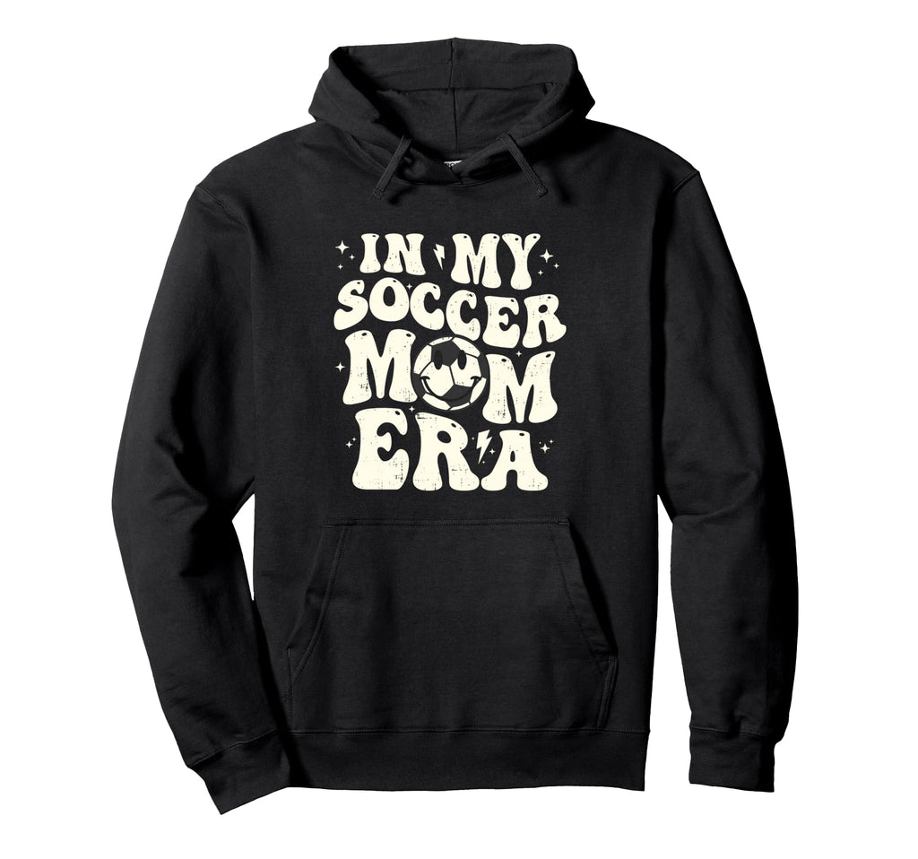 My Soccer Mom Era Funny Football Mama Hoodie - Casual Everyday Wear Unisex