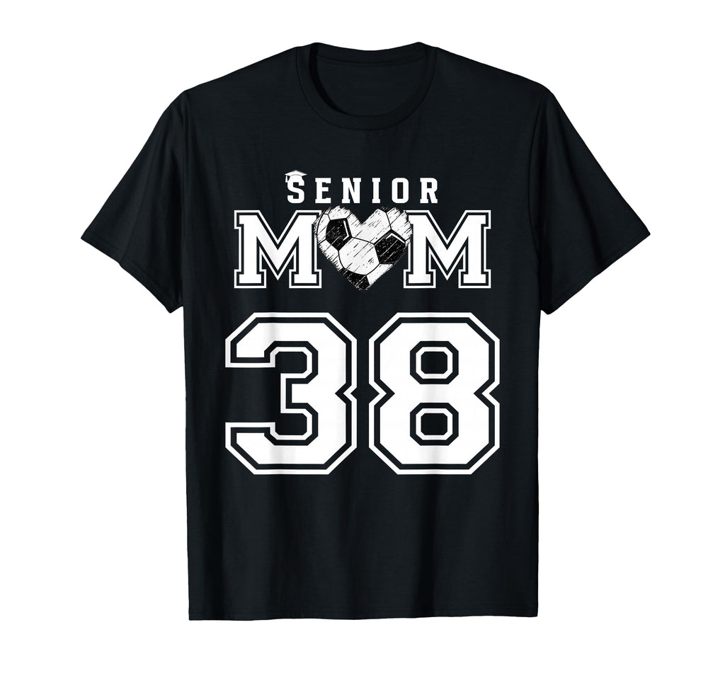 Proud Senior Soccer Mom Custom T-Shirt - Casual Everyday Wear Men Women