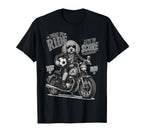 Chihuahua Motorbike Love Footbal T-Shirt - Aesthetic Graphic for Adults