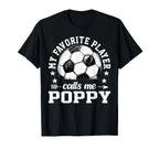 Soccer Player My Favorite Player T-Shirt - Aesthetic Graphic Men Women