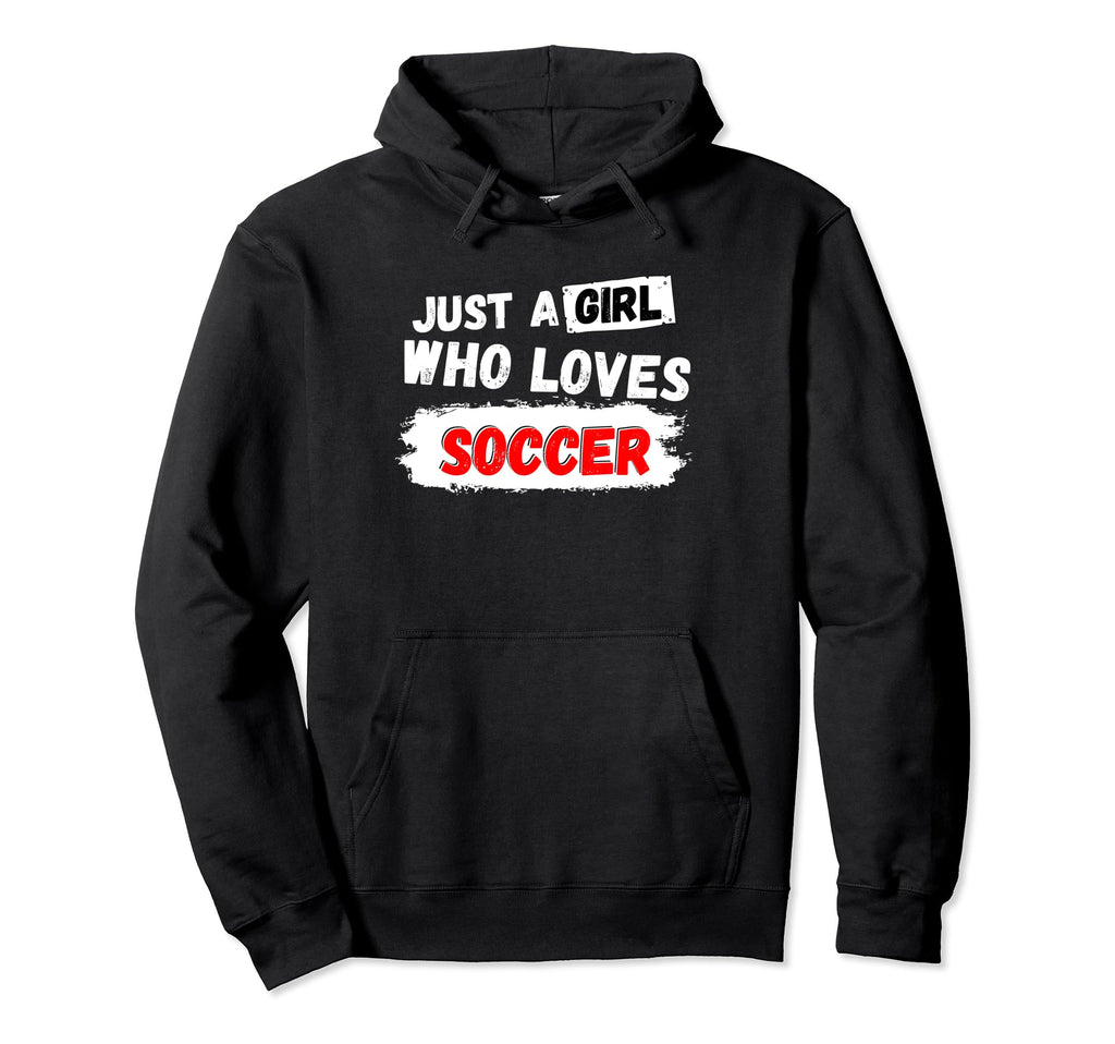 Just Soccer Sport Funny Hoodie - Custom Art Print for Adults
