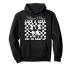 Soccer Coquette Bow I Know I Play Like Hoodie - Novelty Apparel Men Women