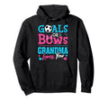 Goals Or Bows Grandma Loves You Hoodie - Custom Art Print for Adults