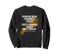 Powerchair Football Coach Like Sweatshirt - Minimalist Print for Adults
