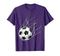 Soccer Ball Goal Funny Player Sports T-Shirt - Graphic Print for Adults