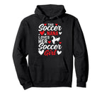 Soccer Nana Loves Her Soccer Soccer Hoodie - Trendy Graphic for Adults