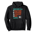 Soccer Coach Practice Ball Game Trainer Hoodie - Novelty Apparel Unisex