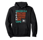 Soccer Coach Practice Ball Game Trainer Hoodie - Novelty Apparel Unisex