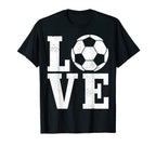 Soccer Player Love Soccer T-Shirt - Graphic Print for Adults