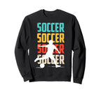 Soccer Goalie Player Fan Game Day Sweatshirt - Casual Everyday Wear Unisex