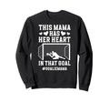 Proud Soccer Goalie Mama Soccer Sweatshirt - Unique Graphic Men Women