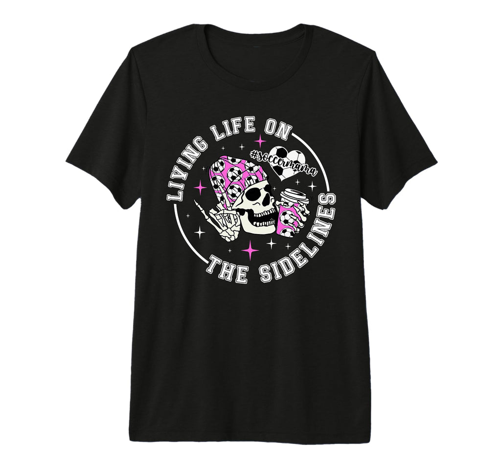 Soccer Mama Funny Soccer Mom Soccer T-Shirt - Custom Art Print Unisex