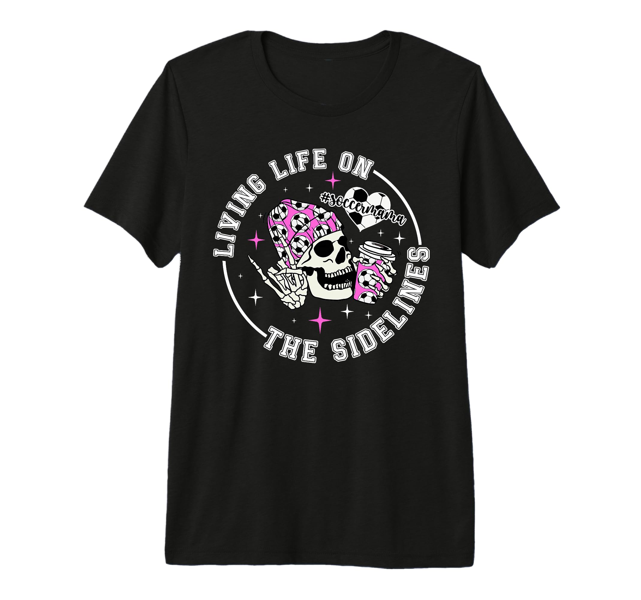 Soccer Mama Funny Soccer Mom Soccer T-Shirt - Custom Art Print Unisex