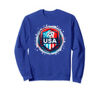 American Flag Soccer Mom Soccer Sweatshirt - Custom Art Print for Adults