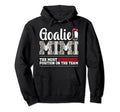 Ice Hockey Goalie Mimi Funny Ice Hoodie - Casual Everyday Wear Men Women