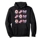 Soccer Lovers Ice Cream Drip Soccer Hoodie - Aesthetic Graphic Unisex