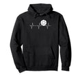Soccer Players Heartbeat Football Hoodie - Casual Everyday Wear Unisex