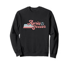 Trendy Apres Soccer Distressed Pastel Sweatshirt - Streetwear Style Unisex