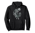 Soccer Cat Acrobat Feline Football Hero Hoodie - Novelty Apparel Men Women