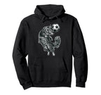 Soccer Cat Acrobat Feline Football Hero Hoodie - Novelty Apparel Men Women