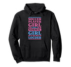 Soccer Players Designs Soccer Lover Hoodie - Casual Everyday Wear Men Women