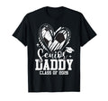 Senior Daddy Class 2026 Soccer T-Shirt - Fun Novelty Design Men Women