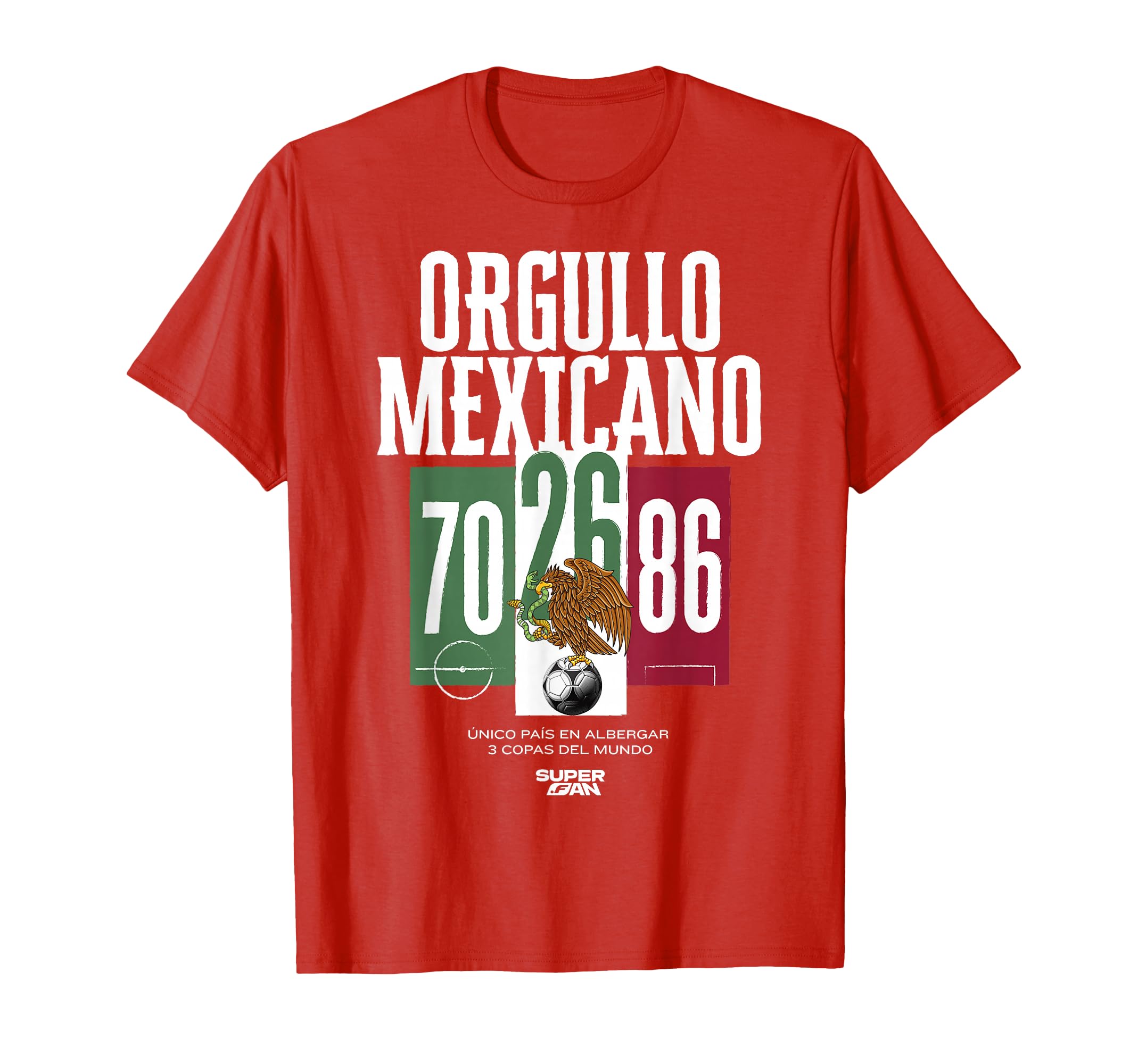 2026 Mexico Soccer Fan World Cup T-Shirt - Streetwear Style Unisex