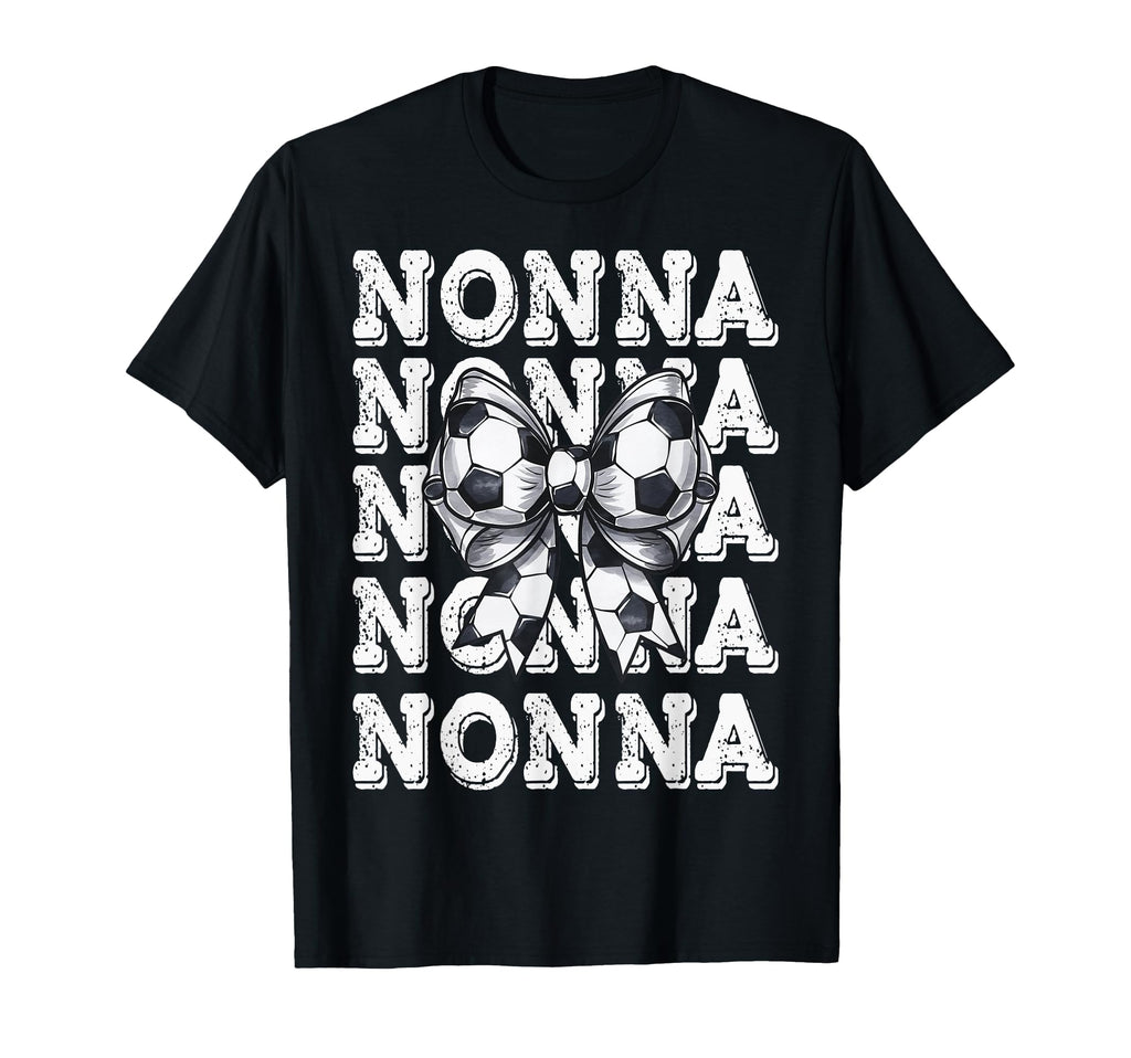 Coquette Soccer Nonna Matching T-Shirt - Casual Everyday Wear for Adults