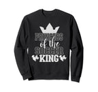 Princess Soccer King Family Matching Sweatshirt - Unique Graphic for Adults