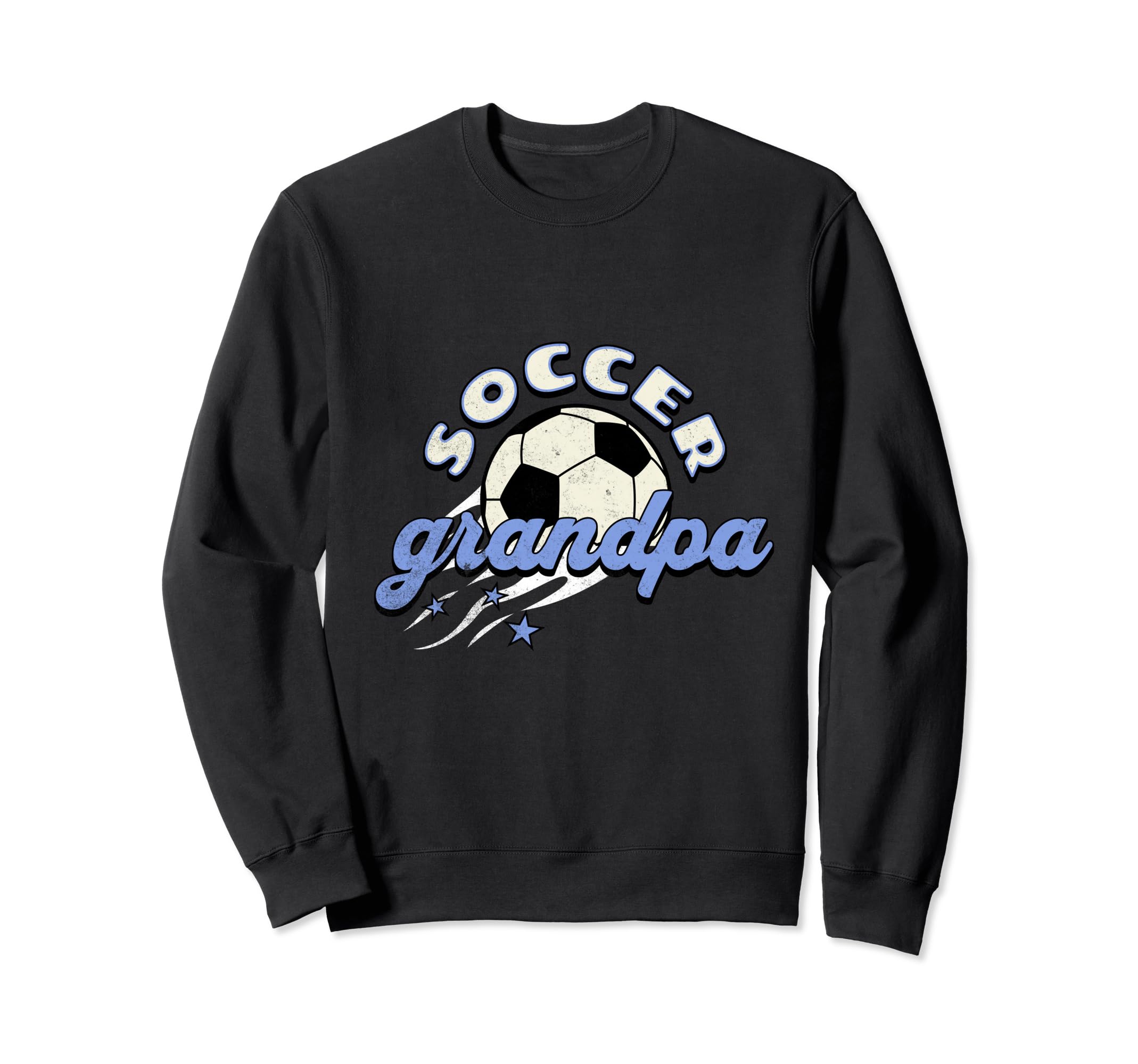 Soccer Grandpa Supporter Sports Sweatshirt - Fun Novelty Design Men Women