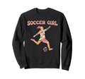 Funny Soccer Football Team Player Sweatshirt - Trendy Graphic for Adults