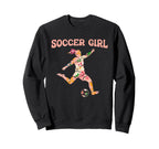 Funny Soccer Football Team Player Sweatshirt - Trendy Graphic for Adults