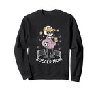 Soccer Mom Skeletton Halloween Sweatshirt - Fun Novelty Design for Adults