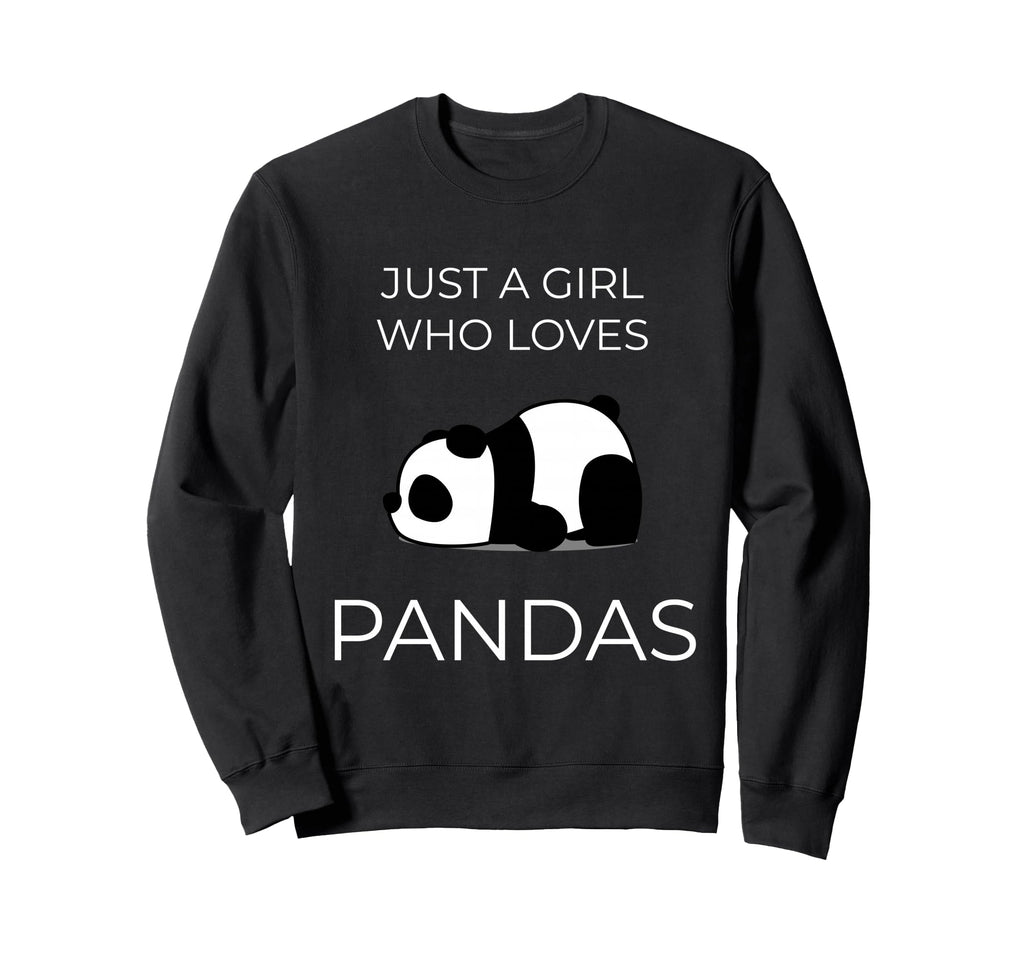 Just One Adores Pandas Kawaii Art Sweatshirt - Unique Graphic Unisex
