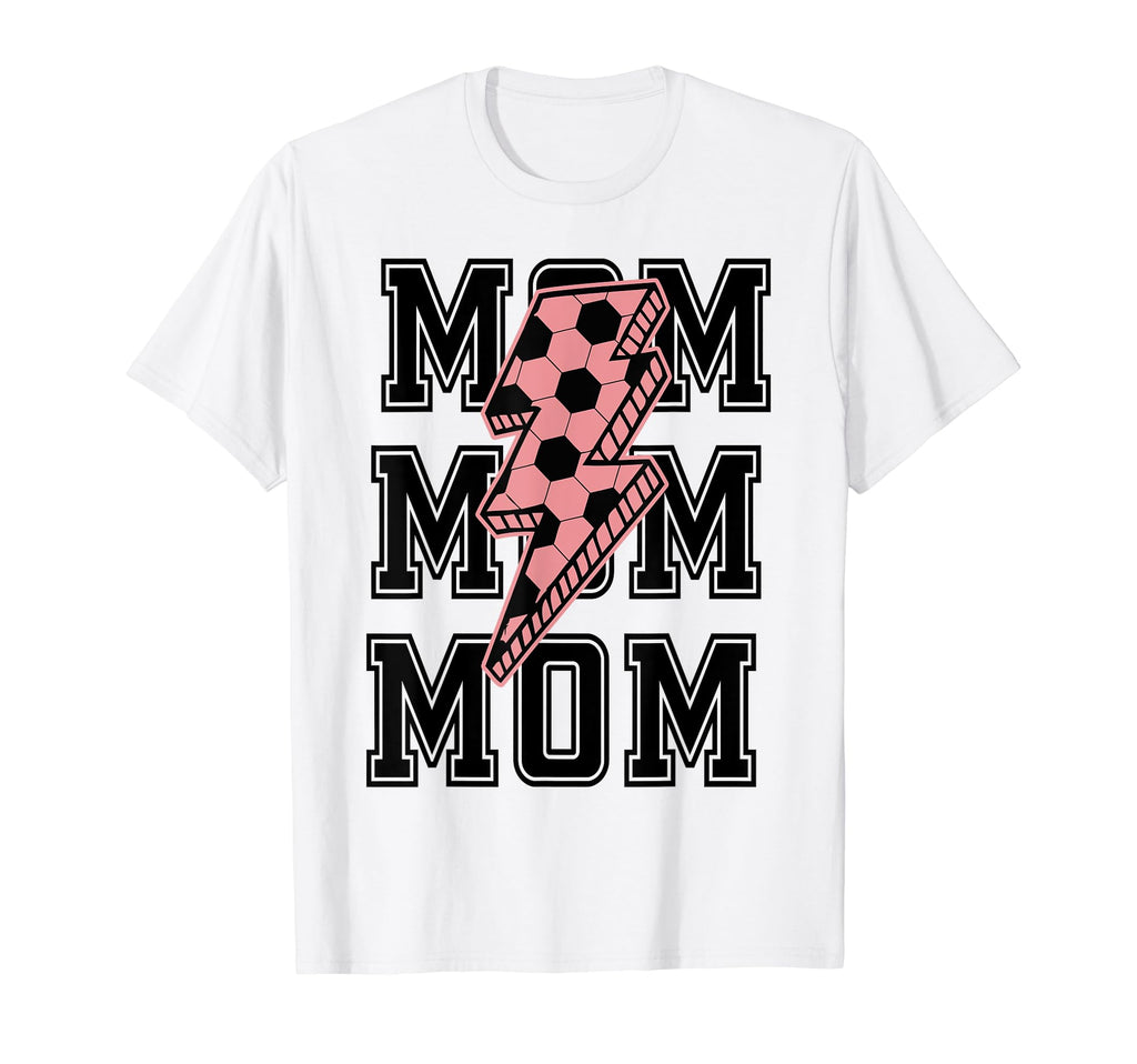 Soccer Mom Mama Mommy Soccer Mother Day Love T-Shirt - Graphic Print Unisex
