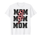 Soccer Mom Mama Mommy Soccer Mother Day Love T-Shirt - Graphic Print Unisex