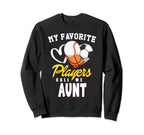 My Favorite Players Baseball Sweatshirt - Fun Novelty Design Men Women