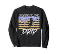 Soccer Drip Dripping Ice Cream Sweatshirt - Aesthetic Graphic for Adults