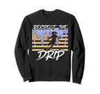 Soccer Drip Dripping Ice Cream Sweatshirt - Aesthetic Graphic for Adults