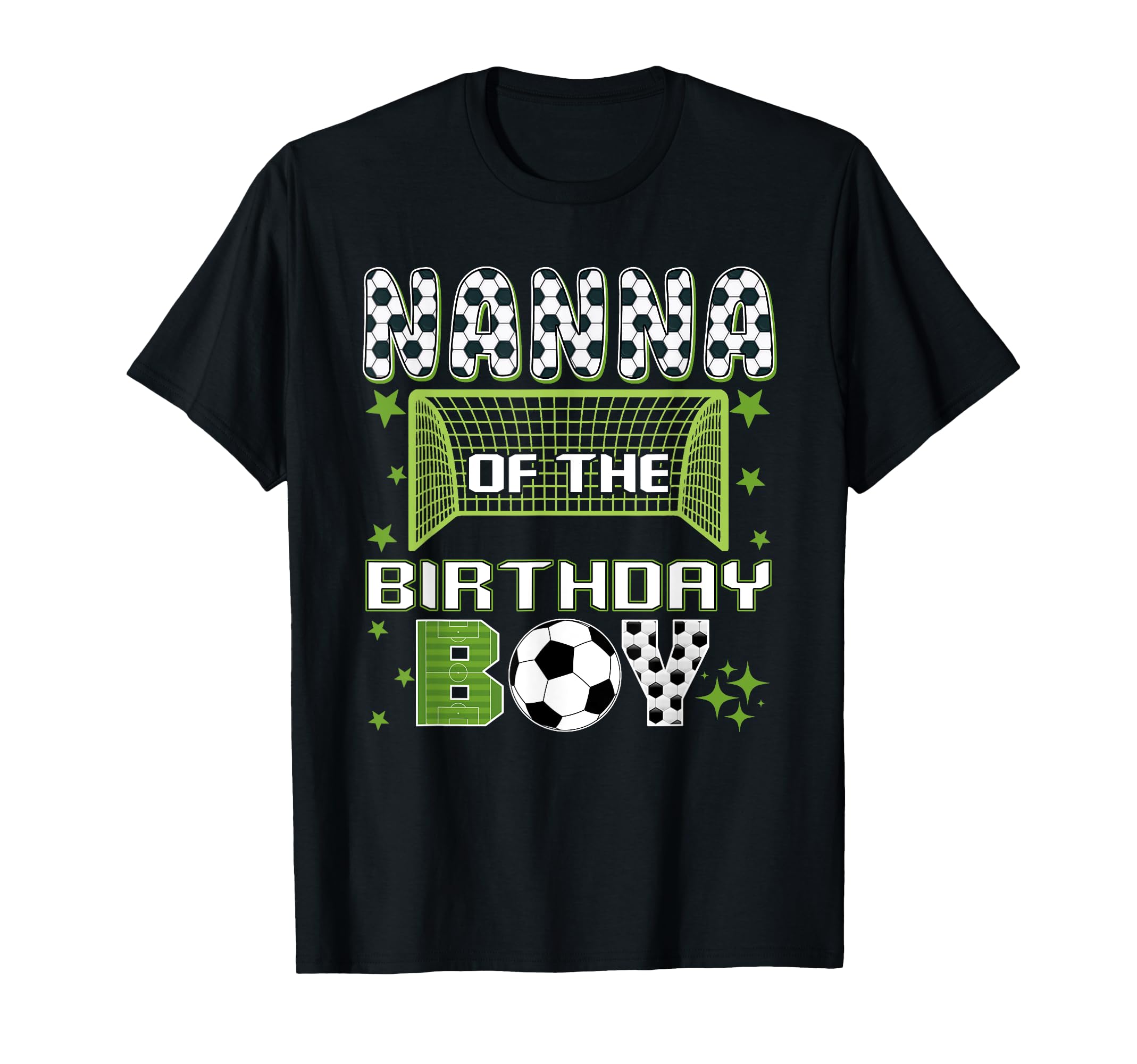 Nanna Birthday Soccer Group Family T-Shirt - Streetwear Style for Adults