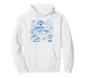 Preppy Game Day Soccer Mom Streetwear Hoodie - Aesthetic Graphic Unisex