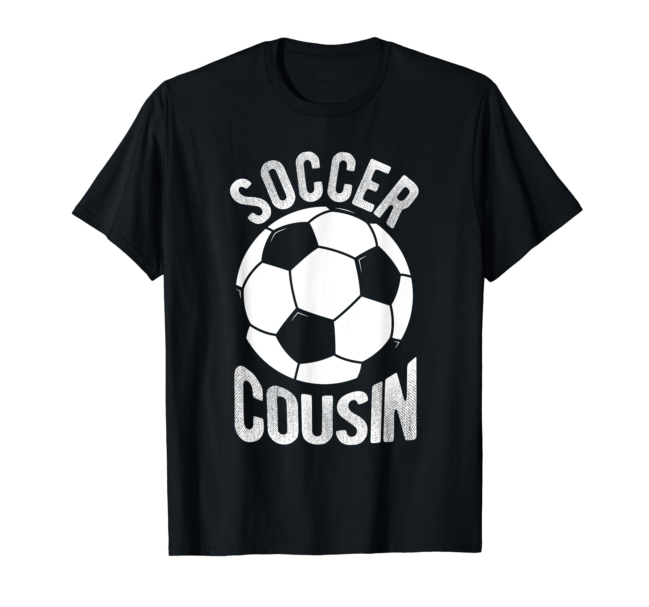 Soccer Cousin Soccer Football T-Shirt - Fun Novelty Design for Adults
