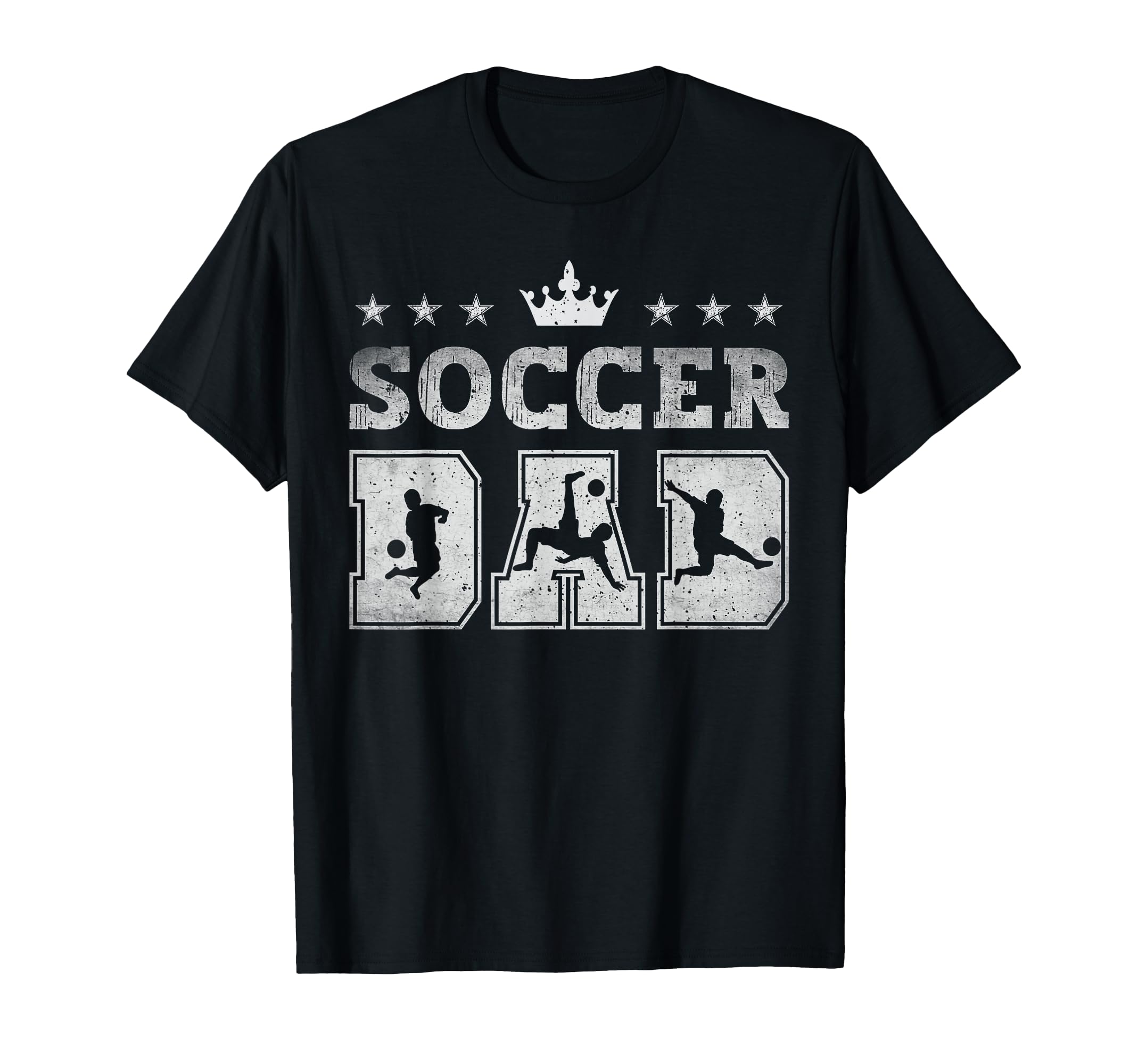 Soccer Dad Fathers Day Soccer T-Shirt - Casual Everyday Wear for Adults