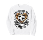 Womens Soccer Mom Mama Mothers Day Sweatshirt - Minimalist Print Men Women
