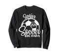 Senior Soccer Big Papa 2024 Sweatshirt - Aesthetic Graphic for Adults