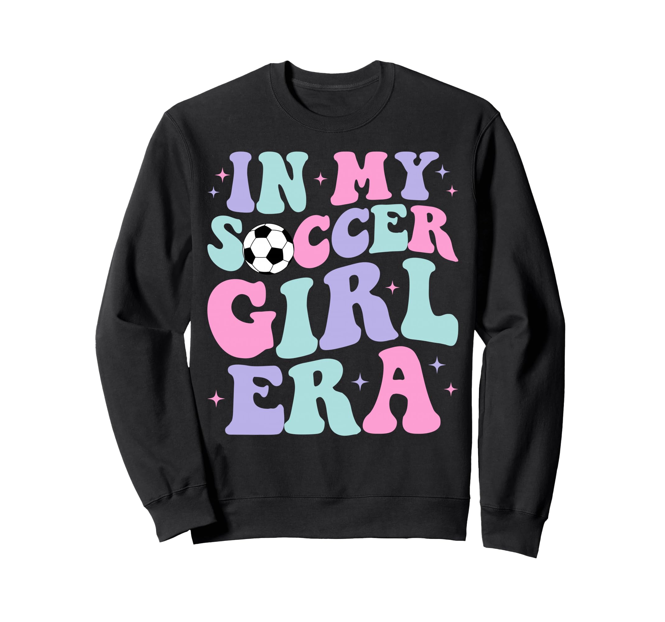 My Soccer Era Groovy Soccer Sweatshirt - Aesthetic Graphic Unisex